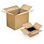 Kartónová krabica 500x330x250mm, hnedá, klopová, päťvrstvová vlnitá lepenka (5VVL) | RAJA - 6