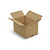 Kartónová krabica 650x450x400mm, hnedá, klopová, päťvrstvová vlnitá lepenka (5VVL) | RAJA - 1