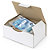 Karton fasonowy (pocztowy) biały Rajapost 310x215x70 A4 - 6