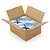 Kartonová krabice 150x150x150mm, hnědá, klopová,
pětivrstvá vlnitá lepenka (5VVL) | RAJA - 4