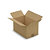 Kartonová krabice 350x220x200mm, hnědá, klopová,
třívrstvá vlnitá lepenka (3VVL) | RAJA - 1