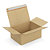 Kartonová krabice 430x310x200mm, automatické dno, samolepicí proužek, hnědá, klopová, třívrstvá vlnitá lepenka (3VVL) | RAJA - 1