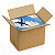 Kartonová krabice 480x280x320mm, hnědá, klopová,
pětivrstvá vlnitá lepenka (5VVL) | RAJA - 2