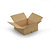 Kartonová krabice 500x500x200mm, hnědá, klopová,
pětivrstvá vlnitá lepenka (5VVL) | RAJA - 1