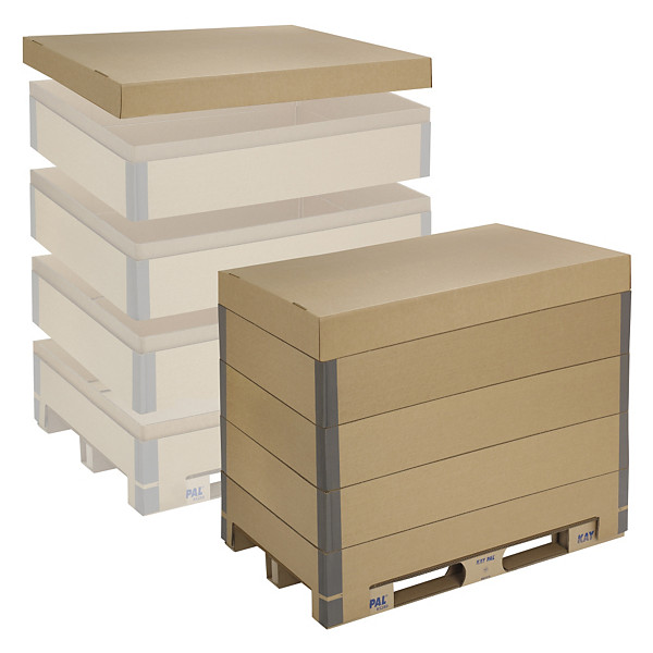 KAYPAL Kartonnen deksel voor pallets - 1
