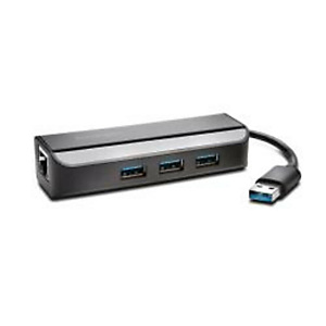 Kensington, Adattatori di rete, Adattatore ethernet con hub usb3.0w, K33982WW Kensington, Adattatori di rete, Adattatore ethernet con hub usb3.0w, K33982WW