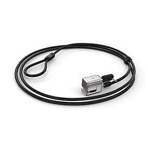 Kensington Candado con cable y llave para Surface Pro y Surface Go, Kensington, Llave, Acero al carbón, Negro, Plata K68134WW Kensington Candado con cable y llave para Surface Pro y Surface Go, Kensington, Llave, Acero al carbón, Negro, Plata K68134WW