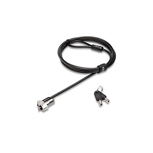 Kensington Candado para portátil con llave NanoSaverTM, 1,8 m, Kensington, Llave, Acero al carbón, Negro, Acero inoxidable K64444WW Kensington Candado para portátil con llave NanoSaverTM, 1,8 m, Kensington, Llave, Acero al carbón, Negro, Acero inoxidable K64444WW