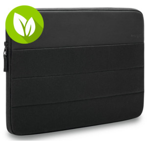 Kensington EQ Funda para portátil, hasta 16 pulgadas, 60% plástico reciclado, negro, K60395WW Kensington EQ Funda para portátil, hasta 16 pulgadas, 60% plástico reciclado, negro, K60395WW