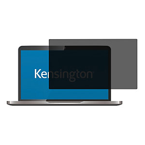 Kensington Filtros de privacidad - Adhesivo 2 vías para portátiles 13,3" 16:9, 33,8 cm (13.3"), 16:9, Portátil, Filtro de privacidad para pantallas sin marco, Antirreflectante, Privacidad, 20 g 626460