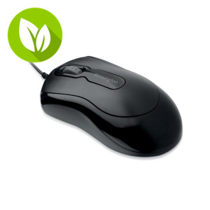 Kensington Mouse-in-a-Box EQ Ratón con cable USB-A, 54% plástico reciclado, negro, K72480WW Kensington Mouse-in-a-Box EQ Ratón con cable USB-A, 54% plástico reciclado, negro, K72480WW