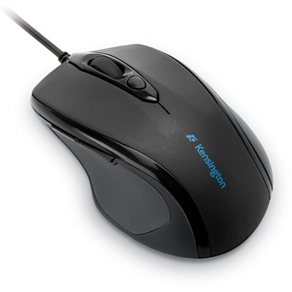 Kensington Pro Fit® Mouse a filo ergonomico, Nero