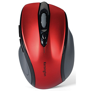 Kensington Pro Fit Ratón óptico inalámbrico, rojo Kensington Pro Fit Ratón óptico inalámbrico, rojo