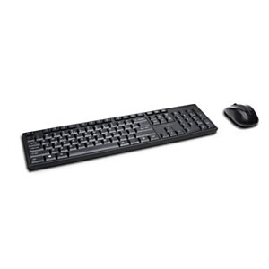 Kensington Pro Fit® Set tastiera a basso profilo e mouse wireless, Nero