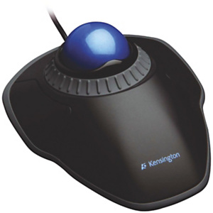 Kensington Souris ergonomique filaire ambidextre Trackball Orbit molette Scroll Ring - Noir Kensington Souris ergonomique filaire ambidextre Trackball Orbit molette Scroll Ring - Noir