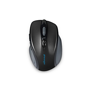 Kensington Souris sans fil de taille moyenne Pro Fit™, Droitier, Optique, RF sans fil, 1600 DPI, Noir K72405EU Kensington Souris sans fil de taille moyenne Pro Fit™, Droitier, Optique, RF sans fil, 1600 DPI, Noir K72405EU