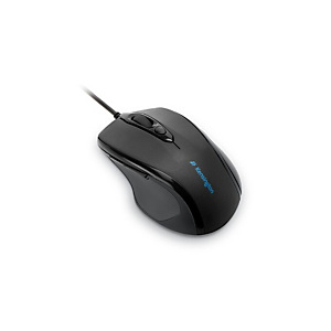 Kensington Souris filaire taille moyenne Pro Fit™, Droitier, Optique, USB Type-A, 1000 DPI, Noir K72355EU Kensington Souris filaire taille moyenne Pro Fit™, Droitier, Optique, USB Type-A, 1000 DPI, Noir K72355EU