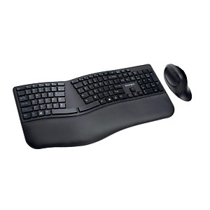 Kensington Tastiera e mouse ergonomici Pro Fit® Ergo wireless, Nero