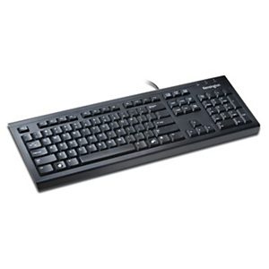 Kensington Tastiera a filo ValuKeyboard, Nero Kensington Tastiera a filo ValuKeyboard, Nero
