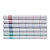 Keukenhanddoeken katoen geassorteerde kleuren 50 x 70 cm 164 g/m², set van 6 - 3
