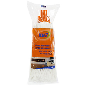 KH-7 Fregona superabsorbente en hilos, blanca KH-7 Fregona superabsorbente en hilos, blanca