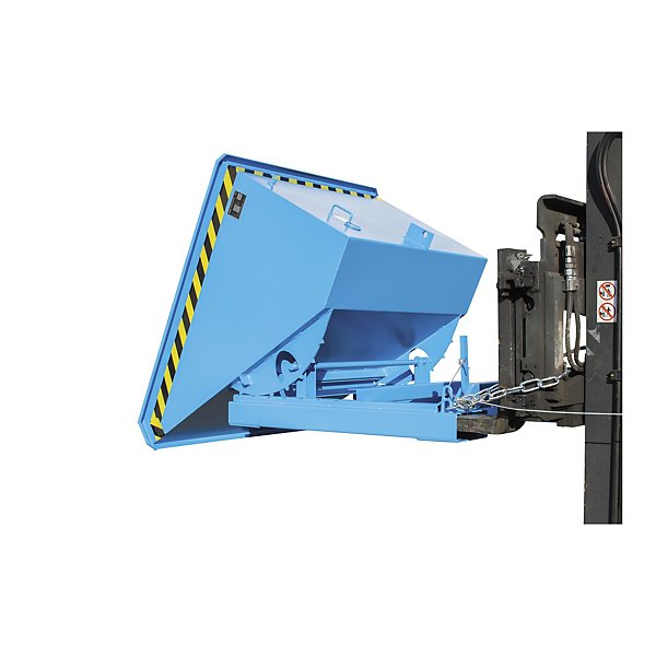 Kiepbak met inrijkoker Bauer 172 x 157 x 109,5 cm grijs - 2