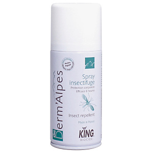 KING Spray insectifuge King Derm'Alpes 150 ml KING Spray insectifuge King Derm'Alpes 150 ml
