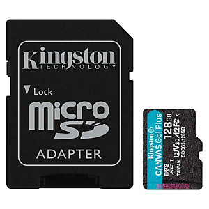 KINGSTON, Memory card, 128gb microsdxc canvas go plus, SDCG3/128GB