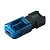Kingston Technology DataTraveler 128GB 80 M 200 Mo/s USB-C 3.2 Gen 1, 128 Go, USB Type-C, 3.2 Gen 1 (3.1 Gen 1), 200 Mo/s, Casquette, Noir, Bleu DT80M - 4