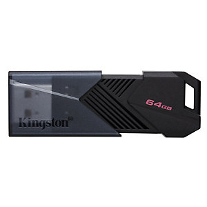 Kingston Technology DataTraveler 64GB Portable USB 3.2 Gen 1 Exodia Onyx, 64 Go, USB Type-A, 3.2 Gen 1 (3.1 Gen 1), Casquette, 8 g, Noir DTXON/64GB