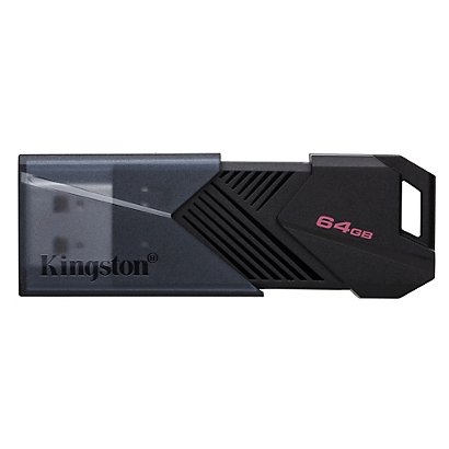 Kingston Technology DataTraveler 64GB Portable USB 3.2 Gen 1 Exodia Onyx, 64 Go, USB Type-A, 3.2 Gen 1 (3.1 Gen 1), Casquette, 8 g, Noir DTXON/64GB - 1
