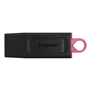 Kingston Technology DataTraveler Exodia, 256 GB, USB tipo A, 3.2 Gen 1 (3.1 Gen 1), Tapa, 11 g, Negro DTX/256GB