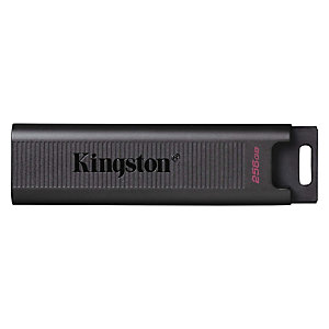 Kingston Technology DataTraveler Max, 256 GB, USB Tipo C, 3.2 Gen 2 (3.1 Gen 2), 1000 MB/s, Deslizar, Negro DTMAX/256GB