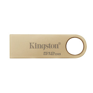 Kingston Technology DataTraveler SE9 G3, 512 GB, USB tipo A, 3.2 Gen 1 (3.1 Gen 1), 220 MB/s, Sin tapa, Oro DTSE9G3/512GB