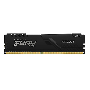 Kingston Technology FURY Beast, 16 Go, 1 x 16 Go, DDR4, 3200 MHz, 288-pin DIMM KF432C16BB/16 Kingston Technology FURY Beast, 16 Go, 1 x 16 Go, DDR4, 3200 MHz, 288-pin DIMM KF432C16BB/16