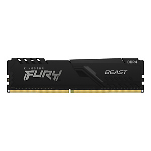 Kingston Technology FURY Beast, 8 Go, 1 x 8 Go, DDR4, 3200 MHz, 288-pin DIMM KF432C16BB/8