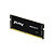 Kingston Technology FURY DDR5 SODIMM Impact PnP CL40 64 Go 5 600 MT/s (Kit de 2), 64 Go, 2 x 32 Go, DDR5, 5600 MHz, 262-pin SO-DIMM KF556S40IBK2-64 - 2