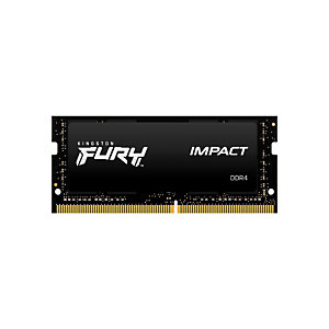 Kingston Technology FURY Impact, 16 Go, 1 x 16 Go, DDR4, 2666 MHz, 204-pin SO-DIMM, Noir KF426S15IB1/16