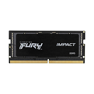 Kingston Technology FURY Impact, 16 Go, 1 x 16 Go, DDR5, 5600 MHz, 262-pin SO-DIMM KF556S40IB-16 Kingston Technology FURY Impact, 16 Go, 1 x 16 Go, DDR5, 5600 MHz, 262-pin SO-DIMM KF556S40IB-16
