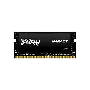 Kingston Technology FURY Impact, 8 Go, 1 x 8 Go, DDR4, 2666 MHz, 204-pin SO-DIMM, Noir KF426S15IB/8
