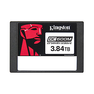 Kingston Technology SSD SATA Enterprise DC600M (usage mixte) 2.5'' de 3 480 Go, 3,84 To, 2.5'', 560 Mo/s, 6 Gbit/s SEDC600M/3840G