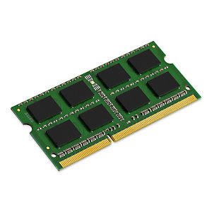 Kingston Technology System Specific Memory 8GB DDR3L-1600, 8 Go, 1 x 8 Go, DDR3L, 1600 MHz, 204-pin SO-DIMM, Vert KCP3L16SD8/8