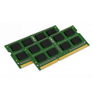 Kingston Technology ValueRAM 8GB DDR3L 1600MHz Kit, 8 GB, 2 x 4 GB, DDR3L, 1600 MHz, 204-pin SO-DIMM, Verde KVR16LS11K2/8