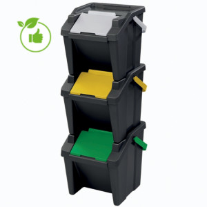 Kit 3 bacs pour tri sélectif CEP Kit 3 bacs pour tri sélectif CEP