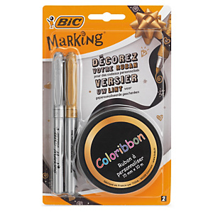 Kit bolduc personnalisable pour emballage cadeau BIC