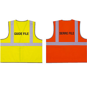 Kit gilets guide file / serre file