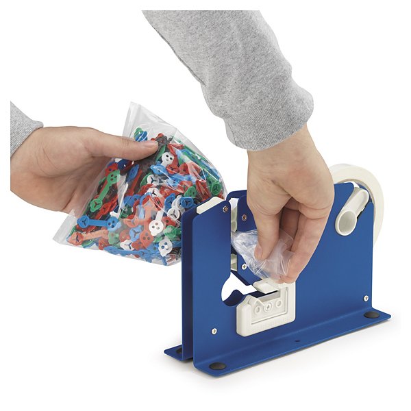 Kit precintadora para bolsas + 24 rollos cinta adhesiva PVC 32 micras - 2