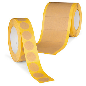 Klebestreifen und -punkte aus Papier Klebestreifen und -punkte aus Papier