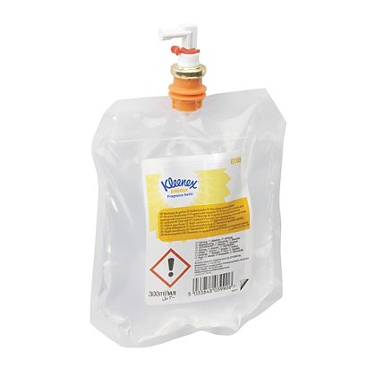 Kleenex® Air Care Energy, Recarga de fragancia, 300 ml, 1,5 x 13,5 x 16,5 cm, cítricos y hierbas cálidas, transparente - 1