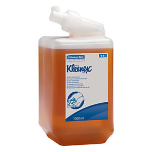 Lot de 6 - Kleenex® Cassette de savon pour les mains Ultra 1 l couleur ambre